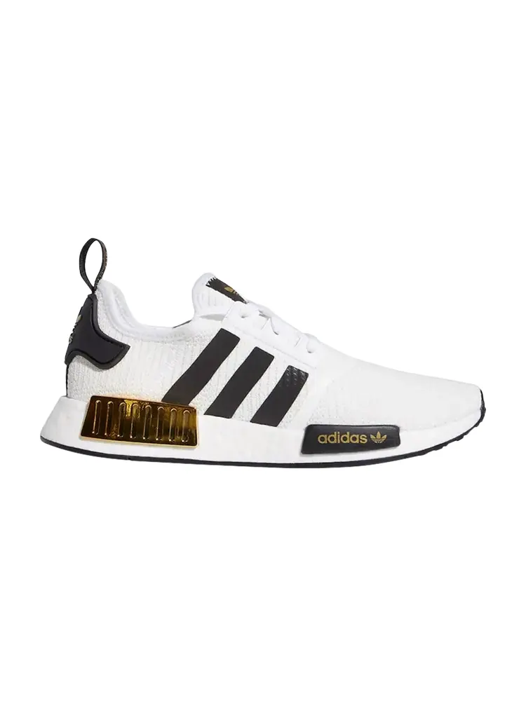 Кроссовки Adidas NMD_R1 'Metallic Gold' — изображение 1 из 1, белый