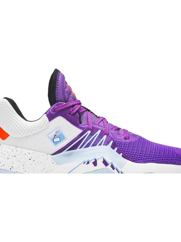 Кроссовки Adidas D.O.N. Issue #1 'Mailman' — изображение 2 из 8, фиолетовый