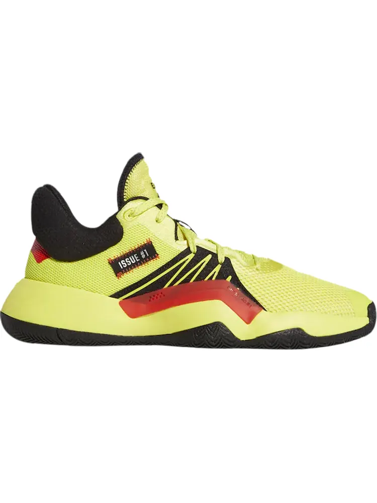 Кроссовки Adidas D.O.N. Issue #1 'Shock Yellow' — изображение 1 из 1, желтый
