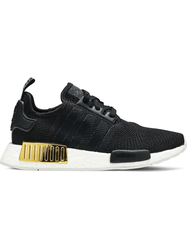 Кроссовки Adidas Wmns NMD R1 — изображение 1 из 8, черный/золотой