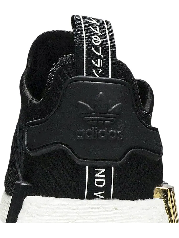 Кроссовки Adidas Wmns NMD R1 — изображение 7 из 8, черный/золотой