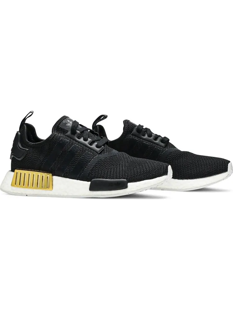 Кроссовки Adidas Wmns NMD R1 — изображение 8 из 8, черный/золотой