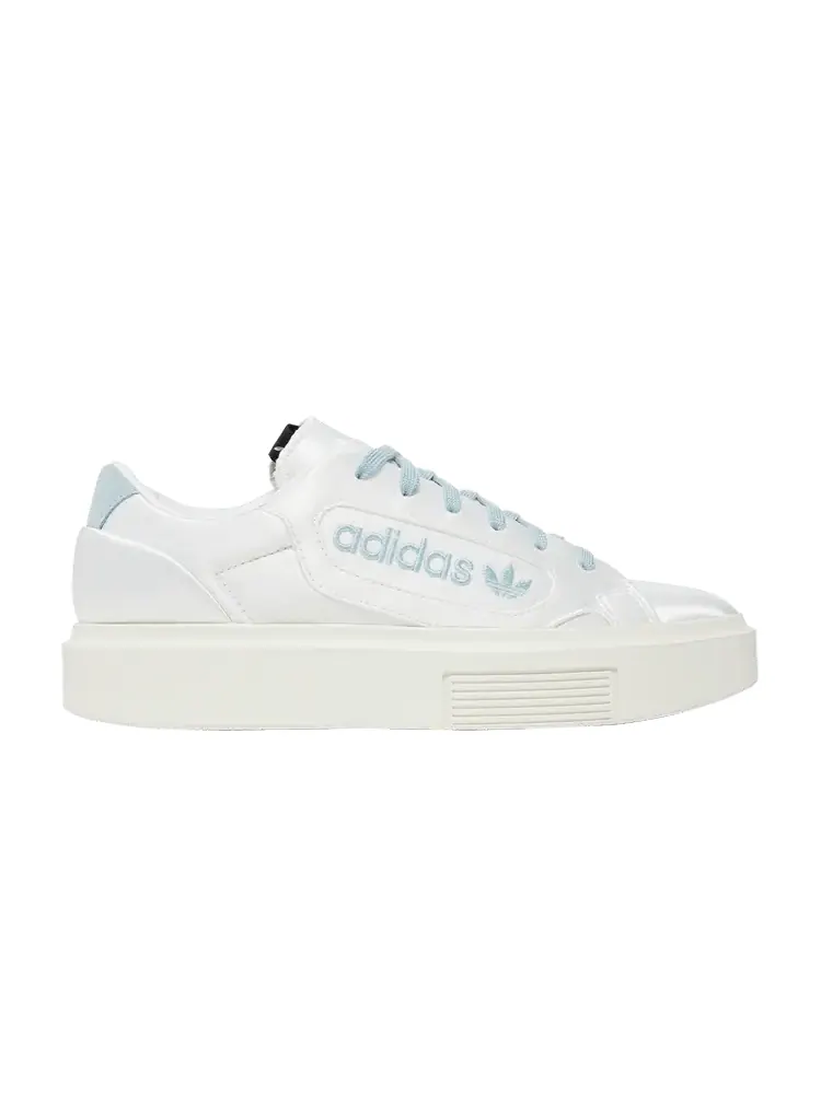 Кроссовки adidas Wmns Sleek Super 'Cloud White Silver'' — изображение 1 из 9, белый/белый/металлик
