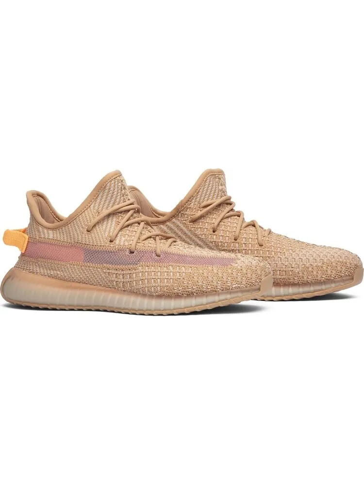 Кроссовки Adidas Yeezy Boost 350 V2 Kids 'Clay' — изображение 7 из 7, красный