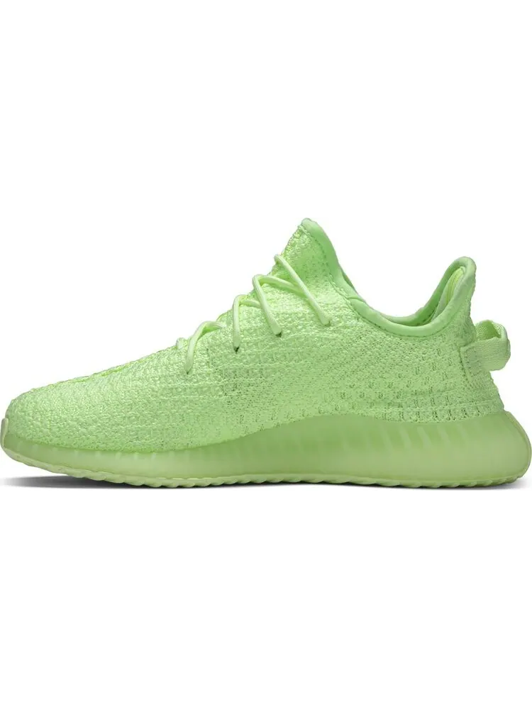 Кроссовки Adidas Yeezy Boost 350 V2 GID Kids 'Glow' — изображение 3 из 8, зеленый