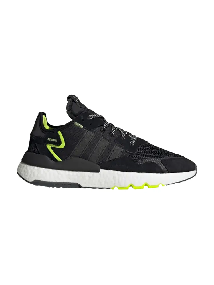Кроссовки Adidas Nite Jogger — изображение 1 из 1, черный желтый