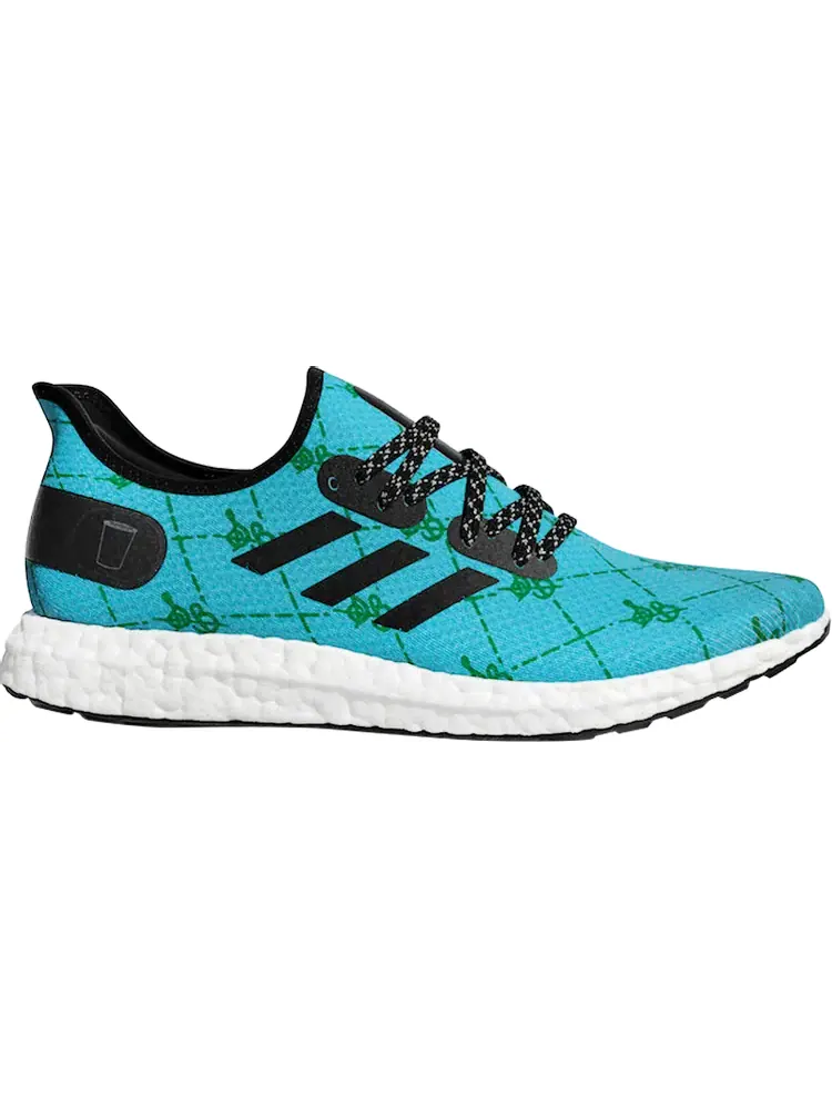 Кроссовки Adidas Sadelle's x AM4Sadelle's 'Light Blue' — изображение 1 из 1, синий