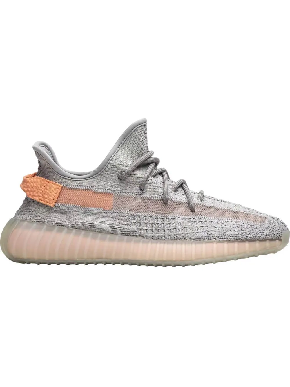 Кроссовки Adidas Yeezy Boost 350 V2 True Form — изображение 1 из 7, серый/розовый