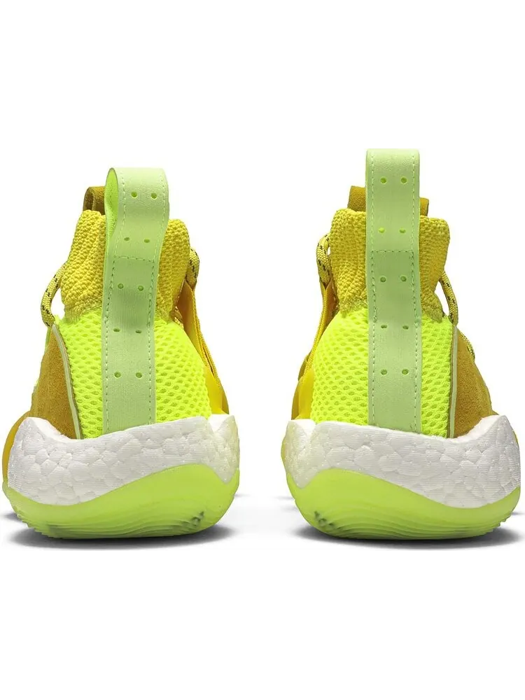 Кроссовки Adidas Pharrell x Crazy BYW X 'Bright Yellow' — изображение 6 из 8, желтый