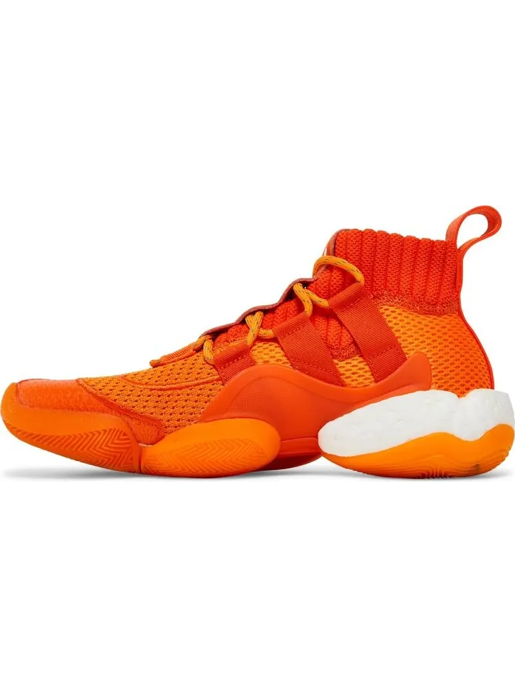 Кроссовки Adidas Pharrell x Crazy BYW X 'Orange' — изображение 3 из 8, оранжевый