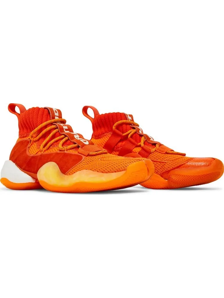 Кроссовки Adidas Pharrell x Crazy BYW X 'Orange' — изображение 8 из 8, оранжевый