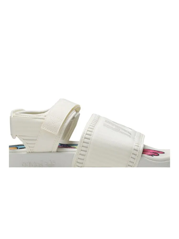 Кроссовки Adidas Pharrell x Adilette 2.0 Sandal — изображение 2 из 4, белый