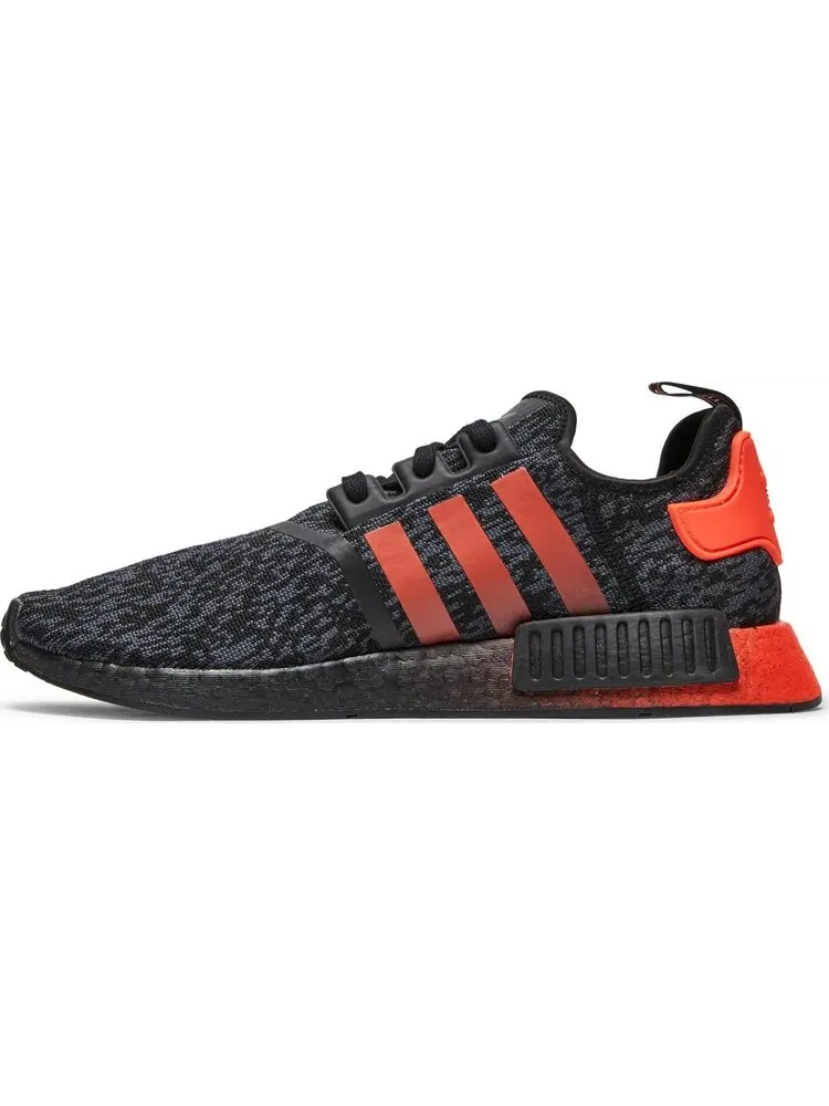 Кроссовки Adidas NMD_R1 'Pirate Solar Red' — изображение 3 из 8, черный
