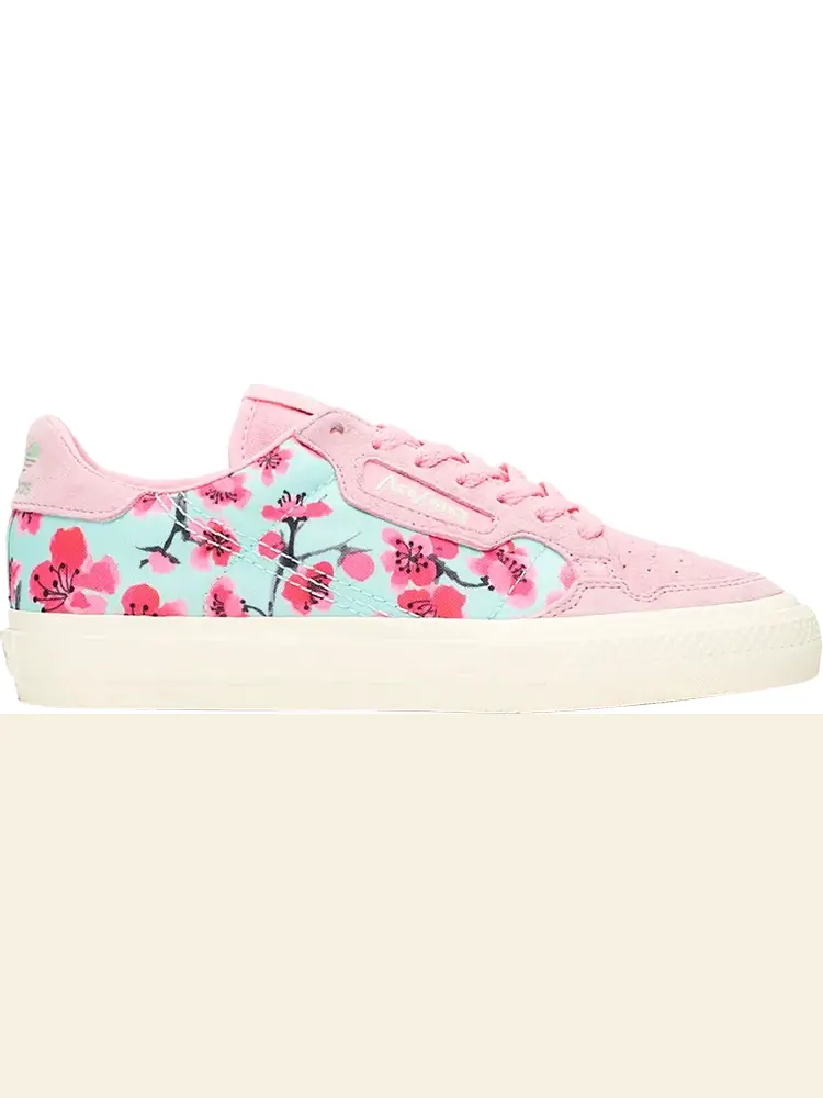 Кроссовки Adidas AriZona x Wmns Continental Vulc 'Green Tea With Ginseng And Honey' — изображение 1 из 1, розовый