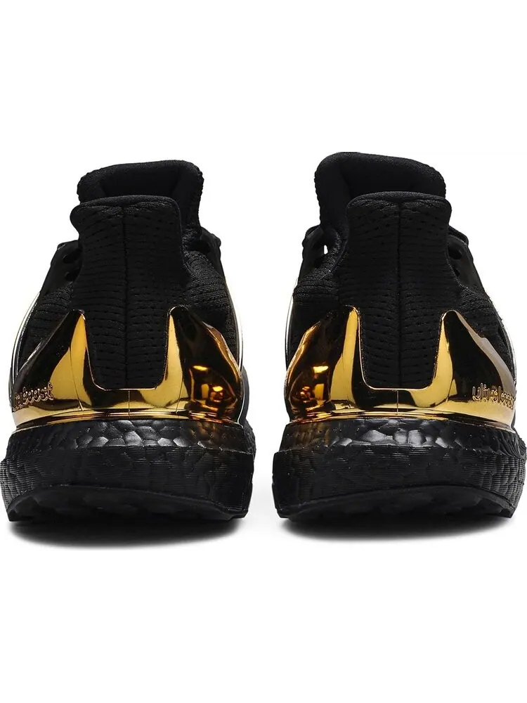 Кроссовки Adidas UltraBoost 'Metallic Gold' — изображение 6 из 8, черный