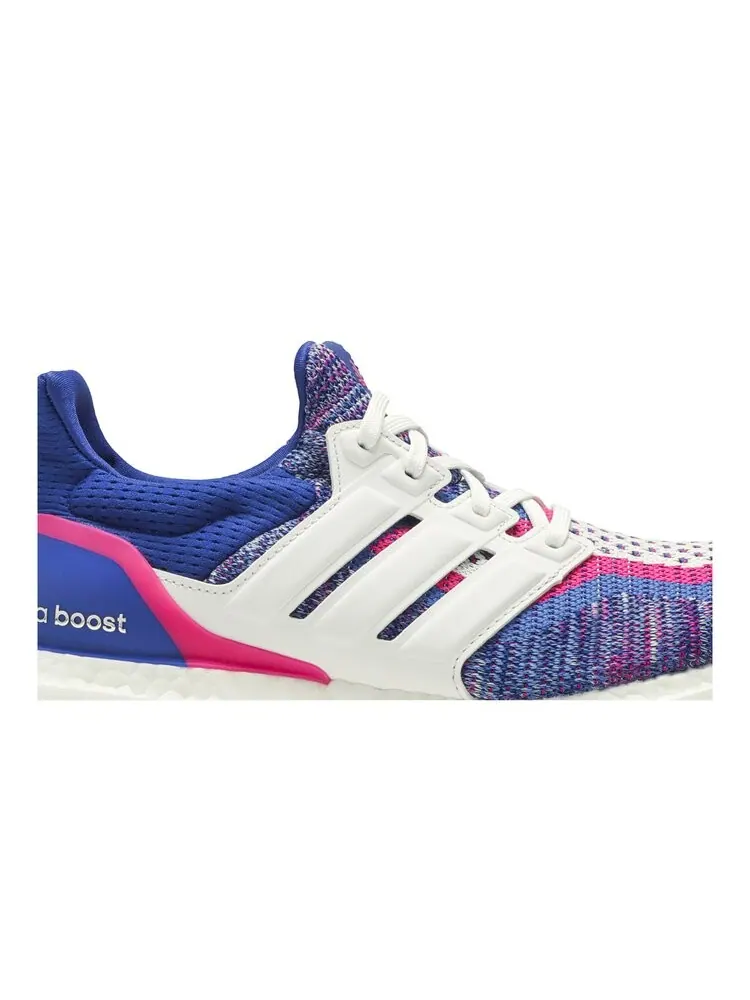 Кроссовки Adidas UltraBoost 2.0 'Blue Pink' — изображение 2 из 4, синий