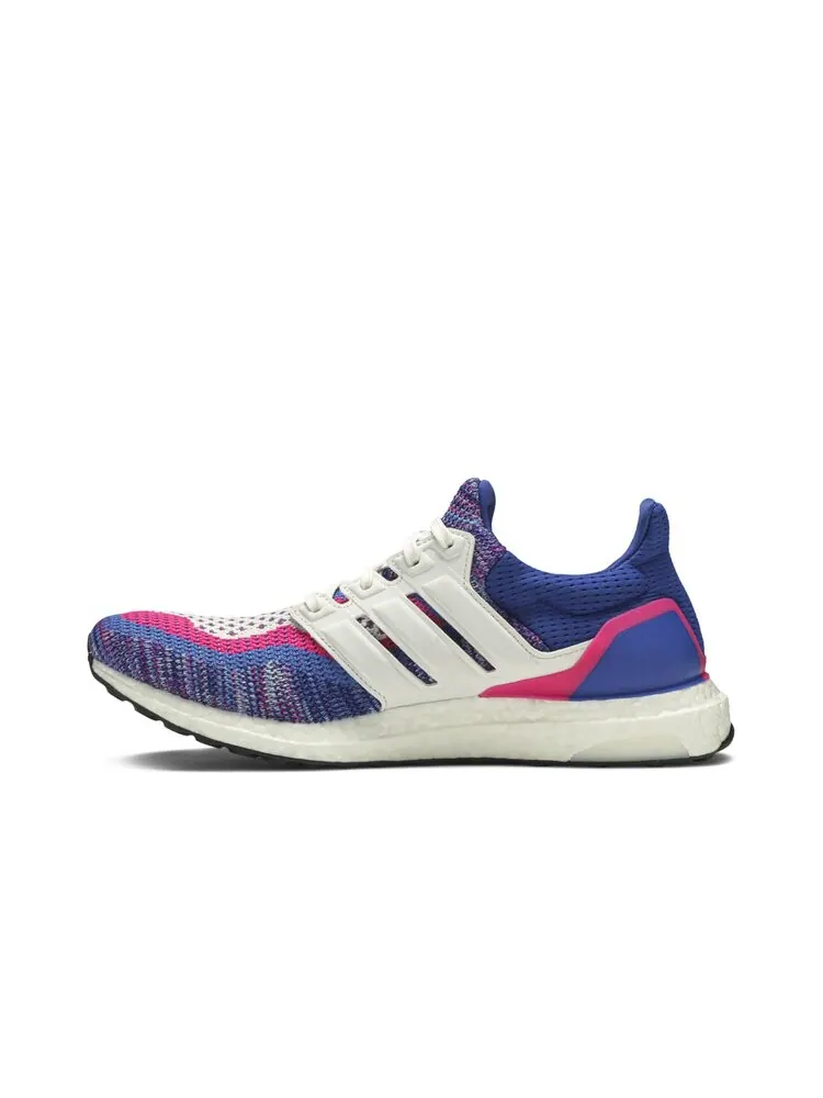 Кроссовки Adidas UltraBoost 2.0 'Blue Pink' — изображение 3 из 4, синий