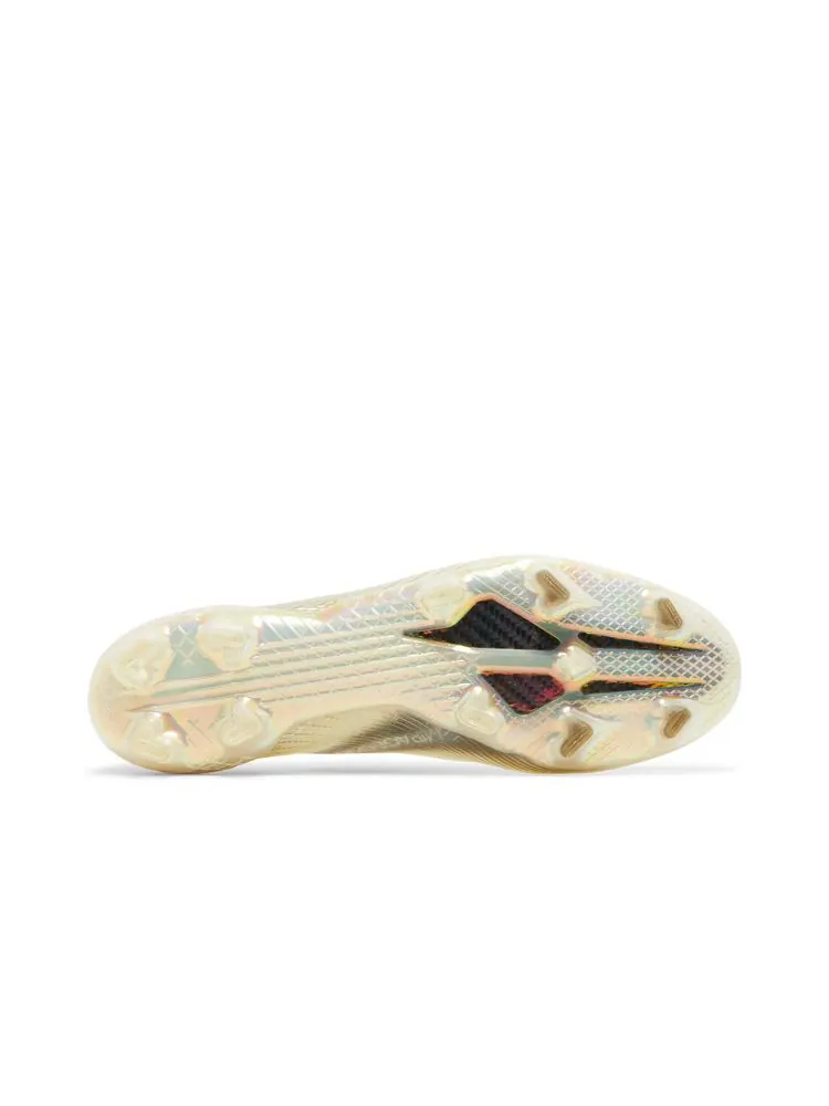 Кроссовки X Ghosted+ FG 'White Metallic Gold Melange' — изображение 4 из 8