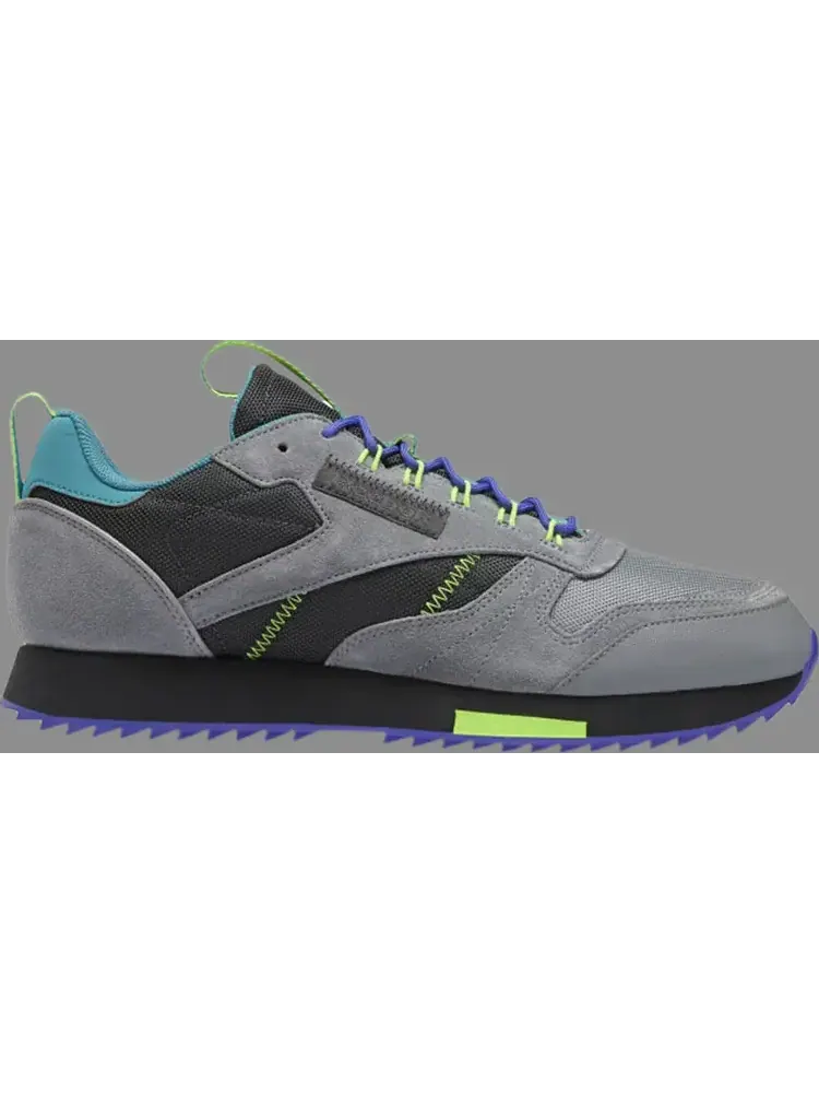 Кроссовки classic leather ripple trail 'mineral mist' Reebok — изображение 1 из 1, серый
