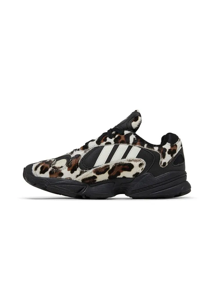 Кроссовки adidas Yung-1 'Leopard' — изображение 4 из 9, черный/-белый/коричневый