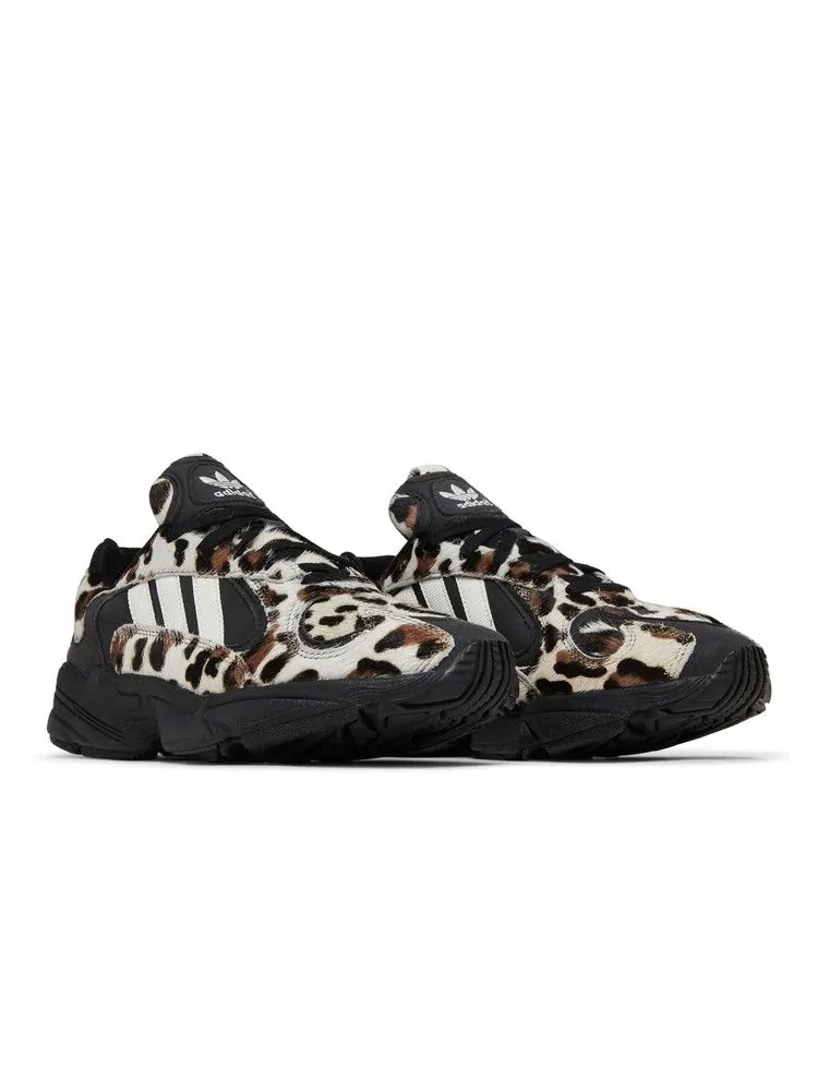 Кроссовки adidas Yung-1 'Leopard' — изображение 9 из 9, черный/-белый/коричневый