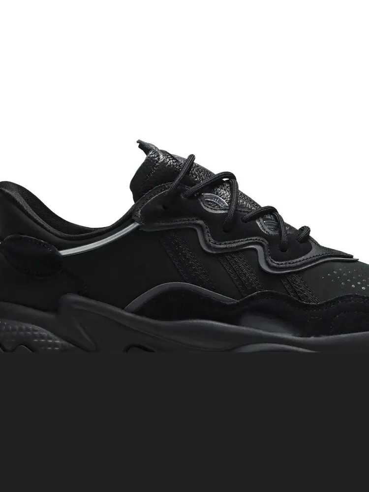 Кроссовки Adidas Ozweego 'Black Night Metallic' — изображение 2 из 8, черный