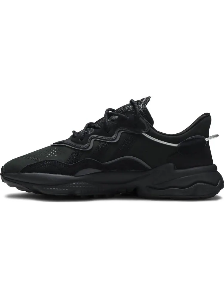 Кроссовки Adidas Ozweego 'Black Night Metallic' — изображение 3 из 8, черный