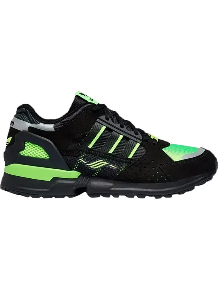 Кроссовки Adidas ZX 10000 C 'Solar Green' — изображение 1 из 1, черный