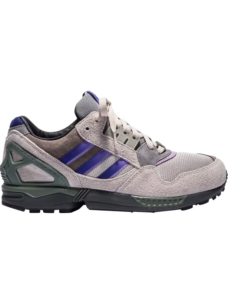 Кроссовки Adidas Packer Shoes x ZX 9000 Consortium 'Meadow Violet' — изображение 1 из 1, коричневый