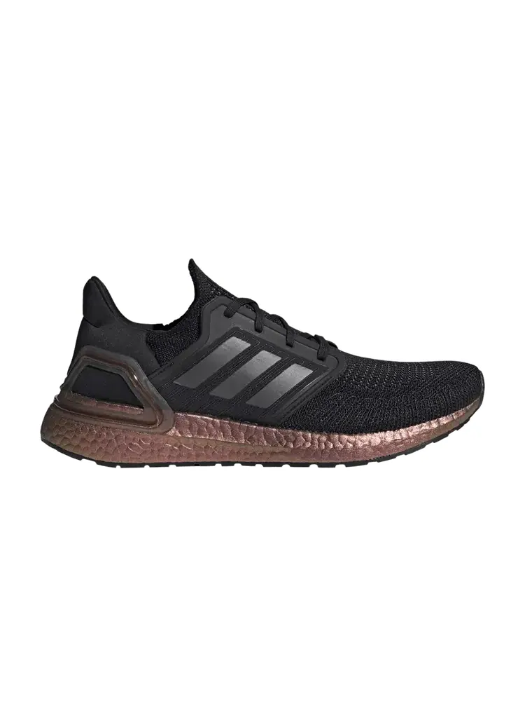 Кроссовки adidas UltraBoost 20 'Black Signal Pink' — изображение 1 из 1, черный/серый/розовый