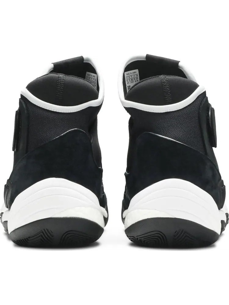 Кроссовки Adidas Pharrell x Crazy BYW HU 'Core Black' — изображение 6 из 8, черный