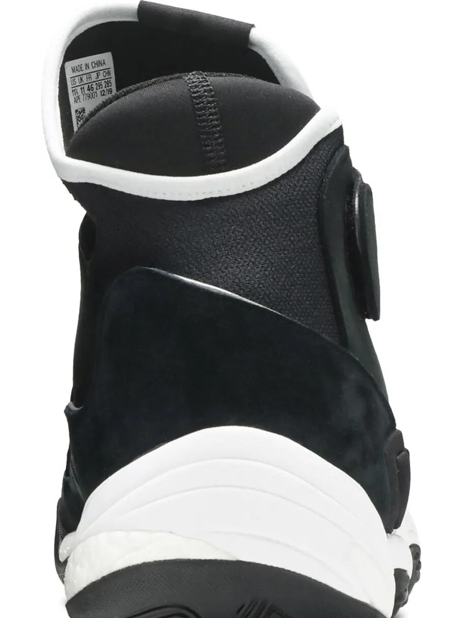 Кроссовки Adidas Pharrell x Crazy BYW HU 'Core Black' — изображение 7 из 8, черный