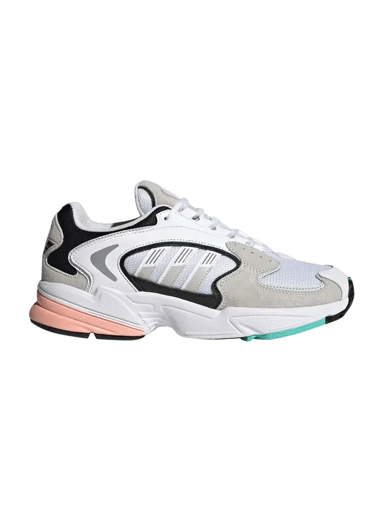 Кроссовки adidas Wmns Falcon 2000 'Grey Glow Pink' — изображение 1 из 1, серый/розовый/черный