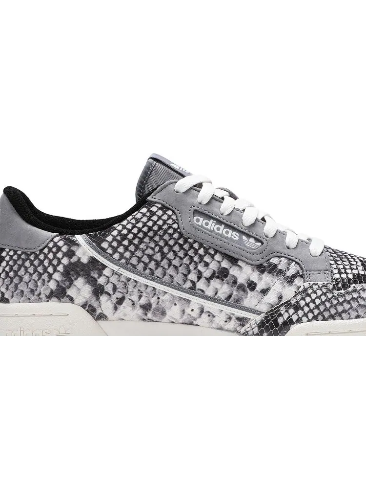 Кроссовки Adidas Continential 80 'Grey Snakeskin' — изображение 2 из 8, серый