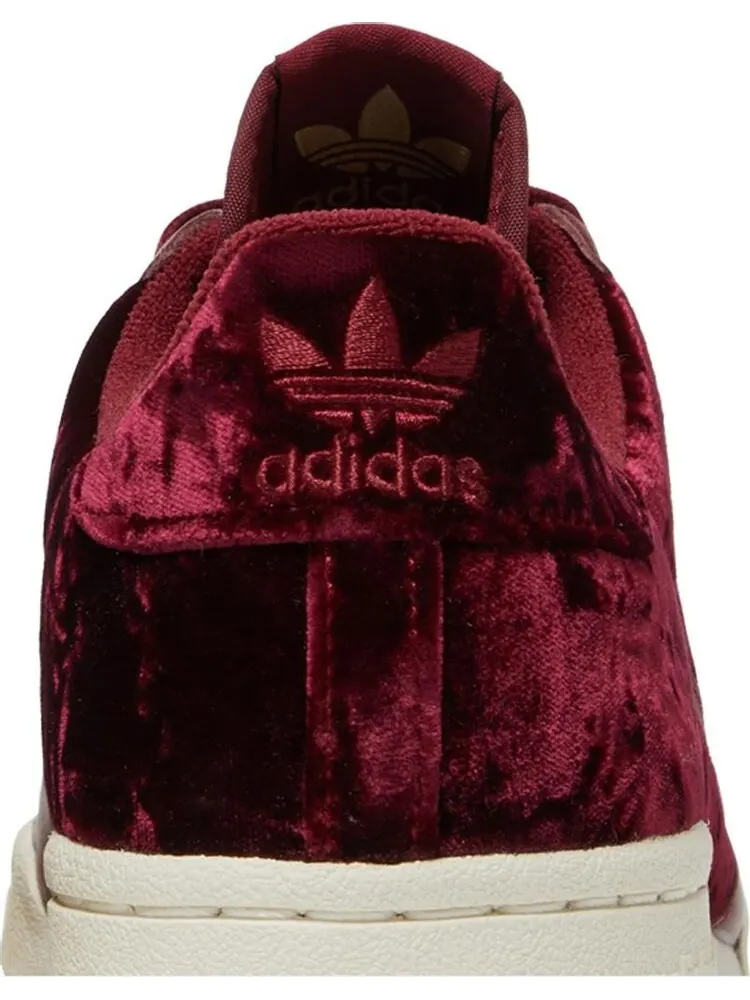 Кроссовки Adidas Continental 80 'Velvet Pack - Burgundy' — изображение 7 из 8, красный