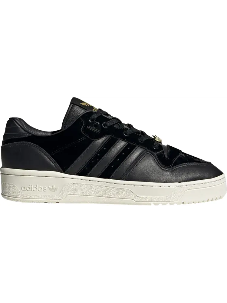 Кроссовки Adidas Rivalry Low 'Velvet Pack - Black' — изображение 1 из 1, черный