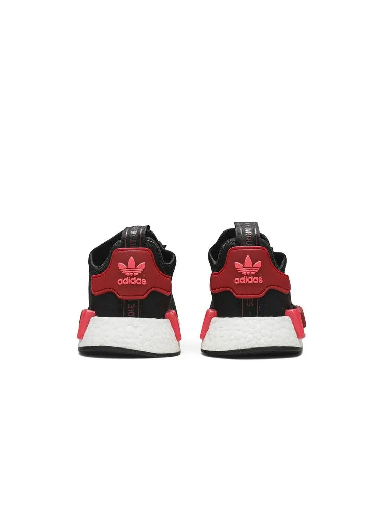 Кроссовки adidas Wmns NMD_R1 'Black Scarlet' — изображение 7 из 9, черный//красный