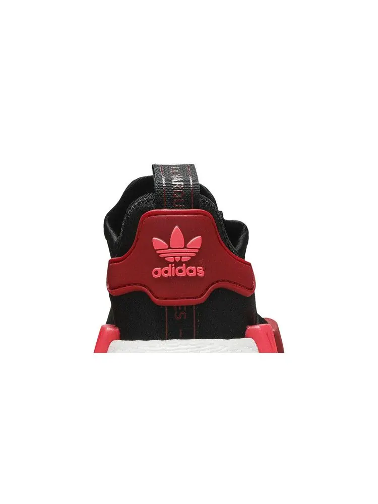 Кроссовки adidas Wmns NMD_R1 'Black Scarlet' — изображение 8 из 9, черный//красный