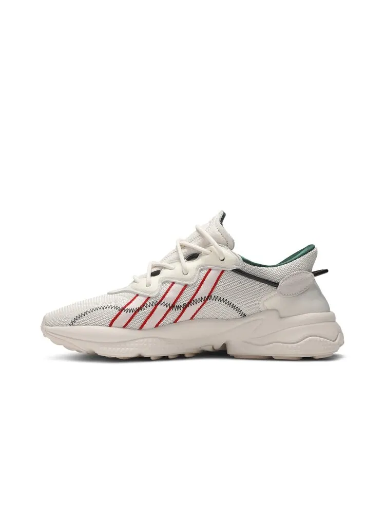 Кроссовки Adidas Pusha T x Ozweego 'Crystal White' — изображение 3 из 4, белый