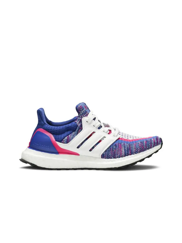 Кроссовки adidas UltraBoost 2.0 J 'Multi-Color' — изображение 2 из 9, синий/белый/розовый