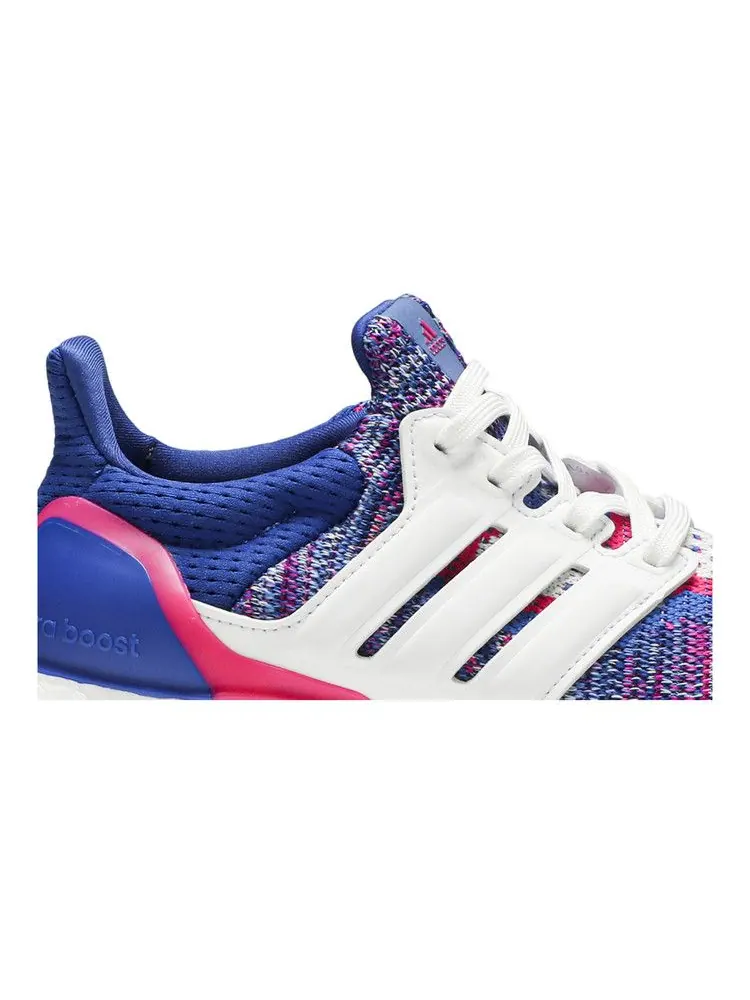 Кроссовки adidas UltraBoost 2.0 J 'Multi-Color' — изображение 3 из 9, синий/белый/розовый