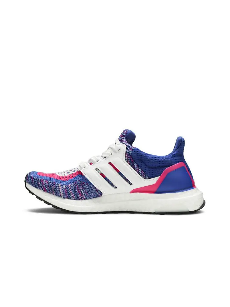 Кроссовки adidas UltraBoost 2.0 J 'Multi-Color' — изображение 4 из 9, синий/белый/розовый
