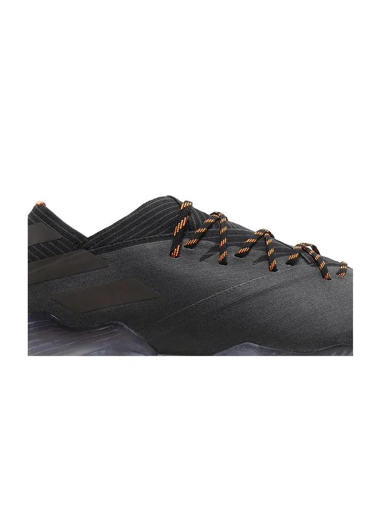 Кроссовки Nemeziz 19.1 FG 'Black Signal Orange' — изображение 2 из 8, черный оранжевый