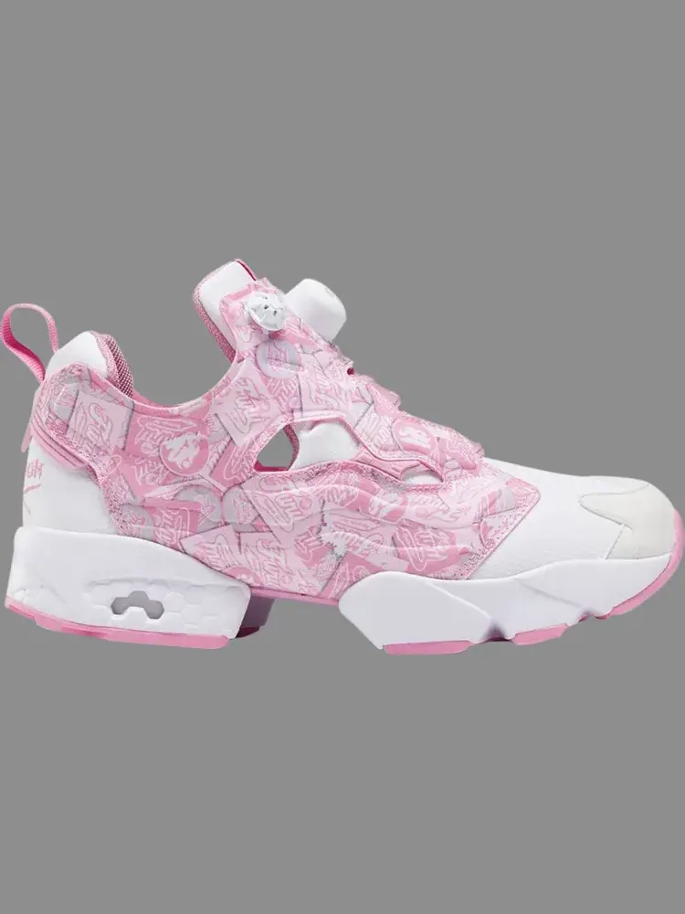 Кроссовки instapump fury 'pink' Reebok — изображение 1 из 1, розовый
