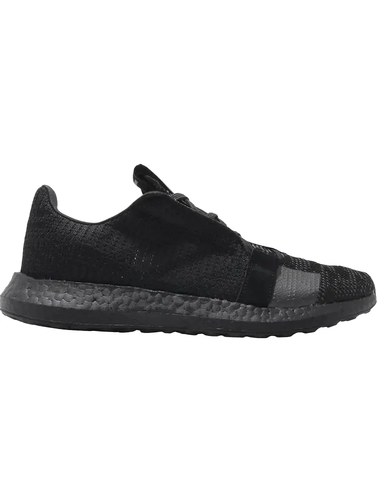 Кроссовки Adidas SenseBoost Go 'Black' — изображение 1 из 1, черный