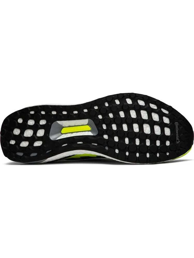 Кроссовки Adidas UltraBoost 1.0 Retro 'Solar Yellow' 2019 — изображение 4 из 8, желтый