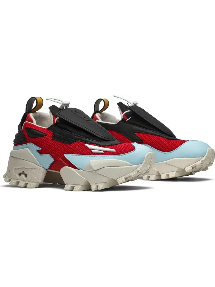 Кроссовки pyer moss x dmx experiment 4 trail fury 'primal red' Reebok — изображение 8 из 8, красный