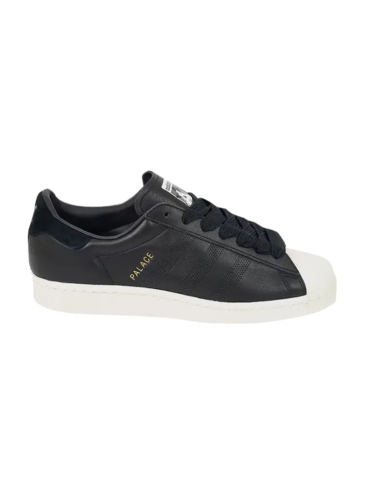 Кроссовки Adidas Palace x Superstar 'Black' — изображение 1 из 1, черный