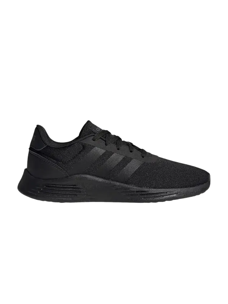 Кроссовки adidas Lite Racer 2.0 J 'Triple Black' — изображение 1 из 1, черный/черный/серый
