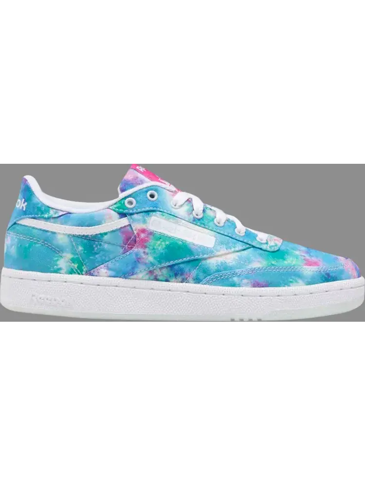 Кроссовки wmns club c 85 'tie dye' Reebok — изображение 1 из 1, мульти